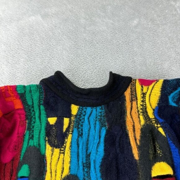 Vintage Coogi Australia  Wool Cardigan Women's Size Medium Biggie Smalls - Picture 13 of 15